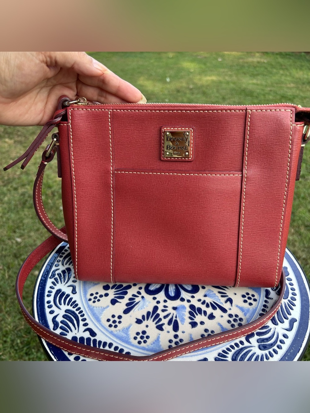 Dooney & Bourke Saffiano  Leather Crossbody Bag